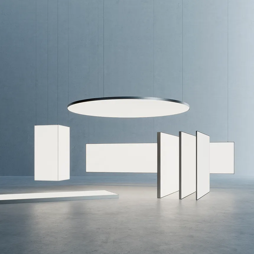Dresswall Lights – Custom made system of LED panels, walls, and ceilings
